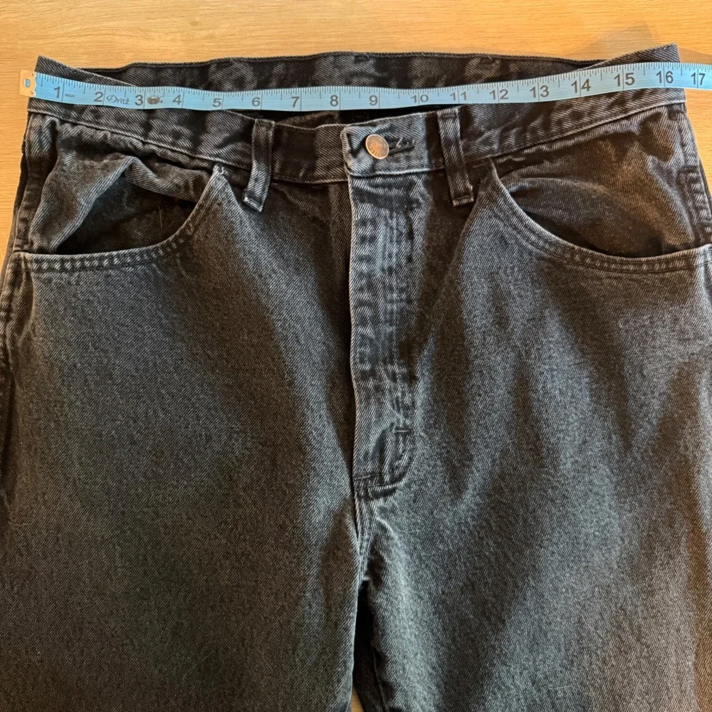 Rustler black denim